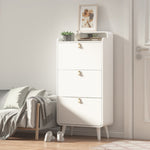 خزانة أحذية كبيرة بثلاثة أدراج