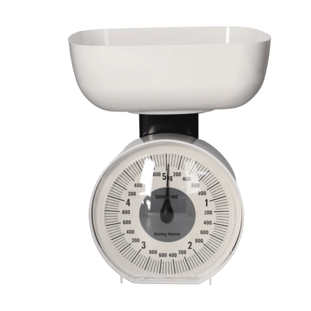 ميزان ميكانيكي مع وعاء