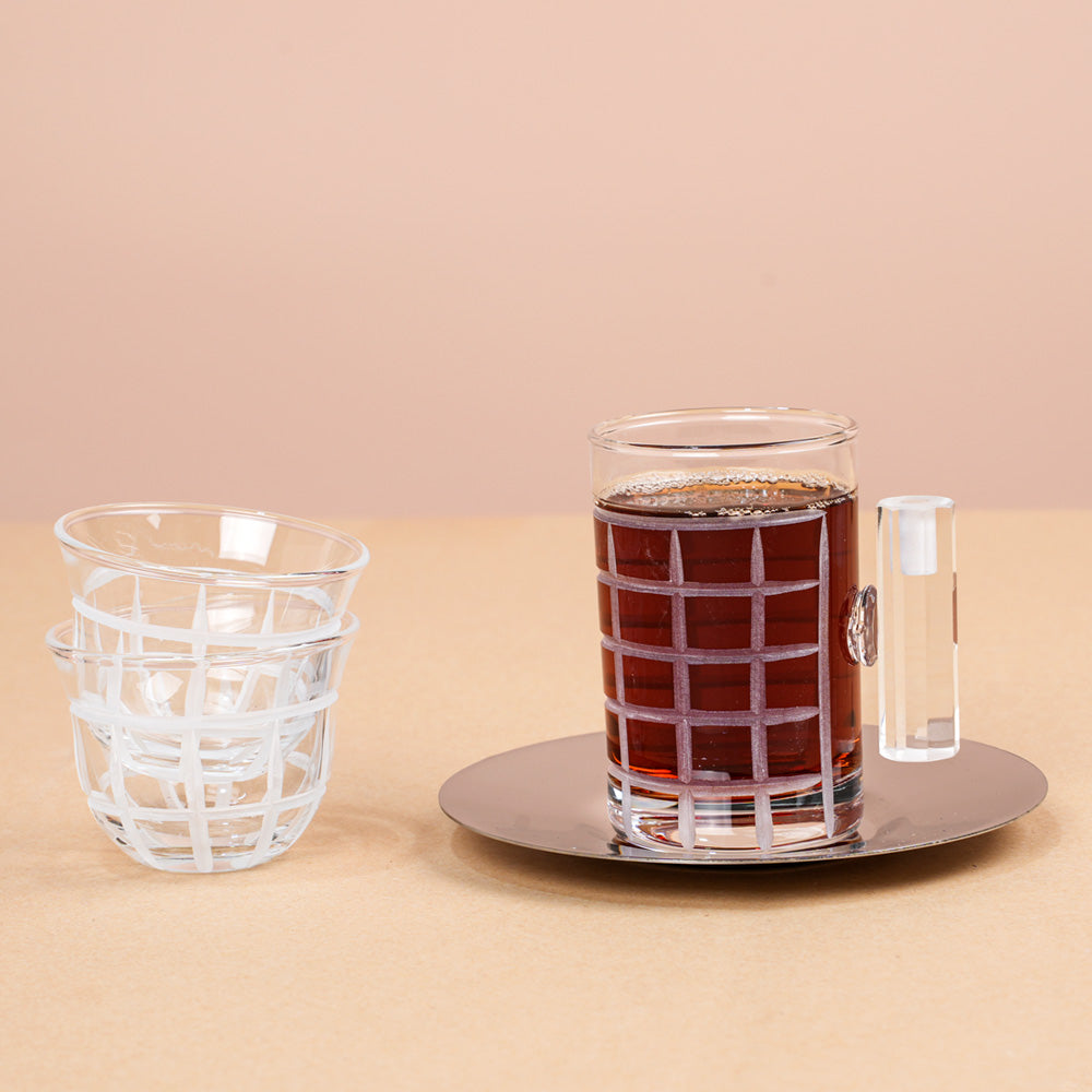 طقم استكانه وفناجين 18ق