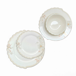 طقم أطباق مائدة فاخر 24 قطعة