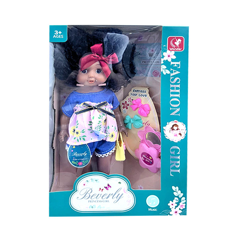 بيفرلي فتاة الموضة مع موسيقي