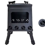 موقد محمول لحرق الأخشاب