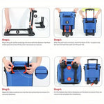 حقيبة مبرد بعجلات