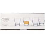 طقم أكواب زجاج  4 قطع