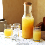 طقم دولكة مع جلاسات عصير