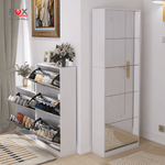 خزانة أحذية مع مرآة طولية