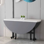 طاولة طعام مستديرة قابلة للطي