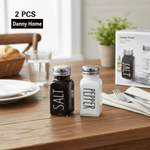 زجاجة ملح وفلفل تقليدي