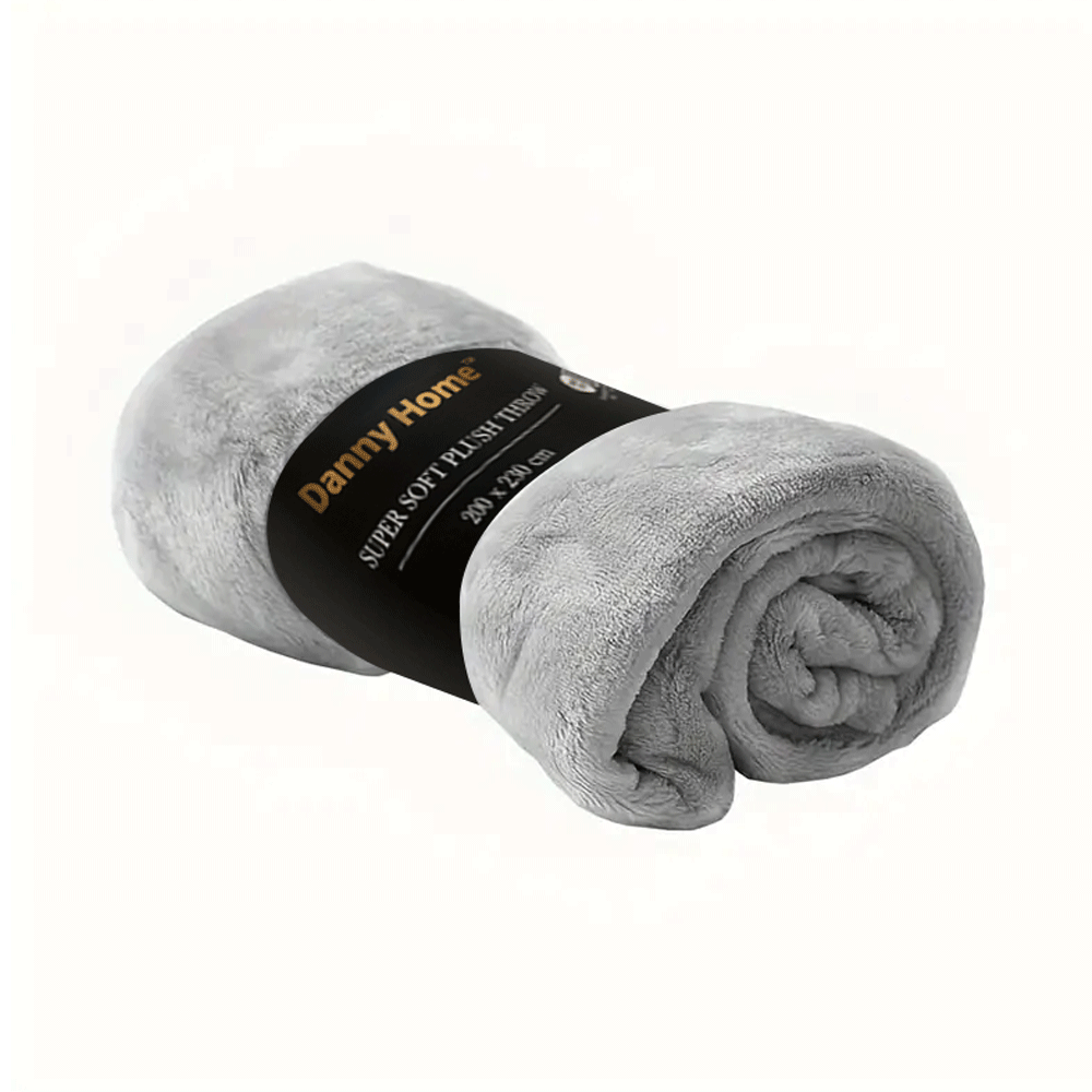 بطانية قطيفة فاخرة بنعومة كثيفة