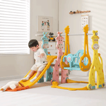 أرجوحة مع زحلاقية 3 في 1 للعب للأطفال