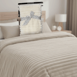 بطانية فاخرة من فرو الأرنب