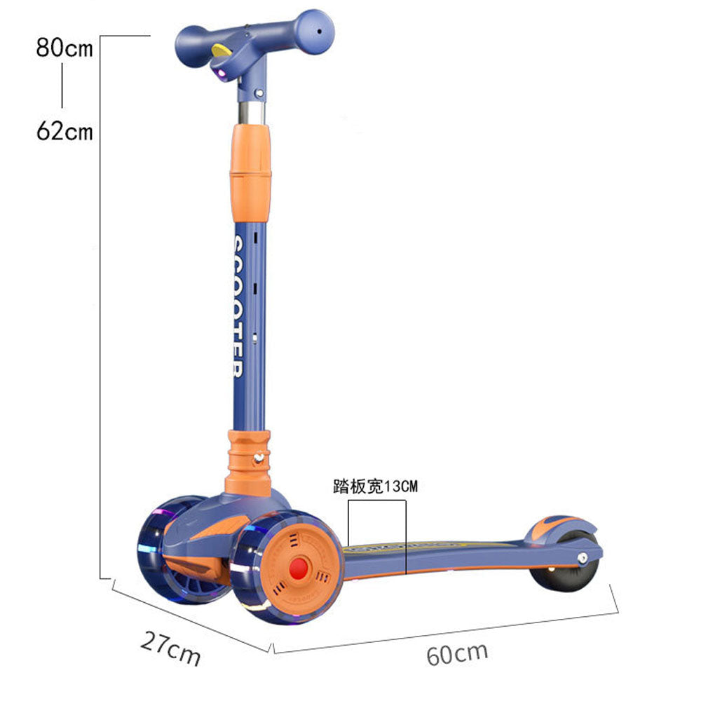 سكوتر كهربائي للأطفال قابل للطي بقدم واحدة