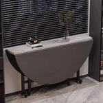 طاولة طعام مستديرة قابلة للطي