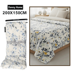 بطانية قطيفة ناعمة رسمه الورد