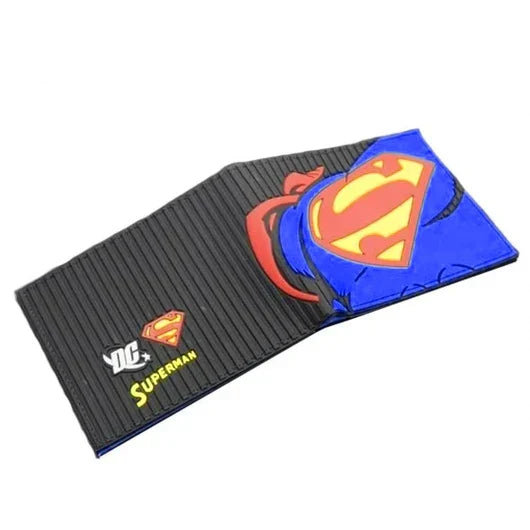 محفظة جلدية بشعار سوبرمان 23