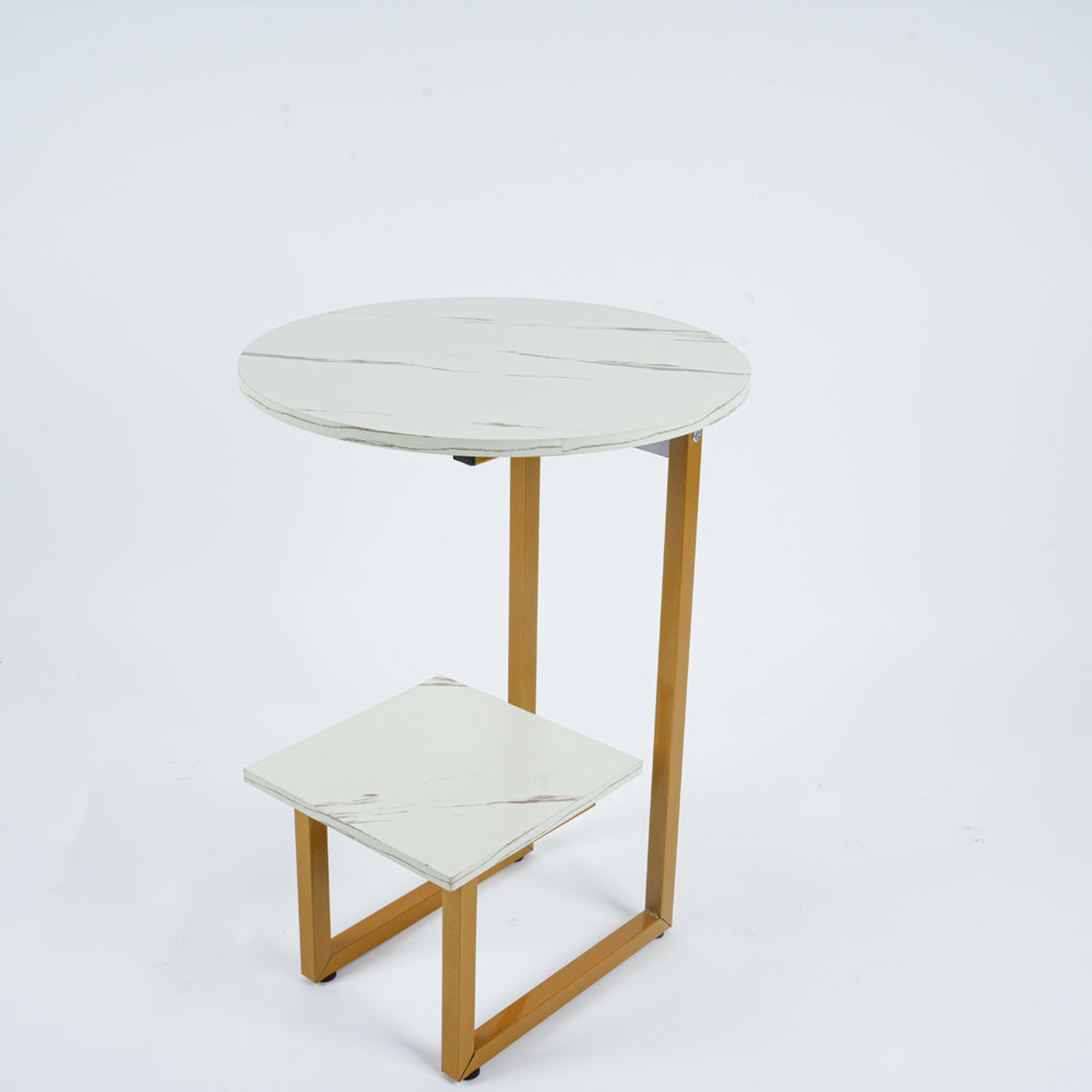 طاولة جانبية دائرية