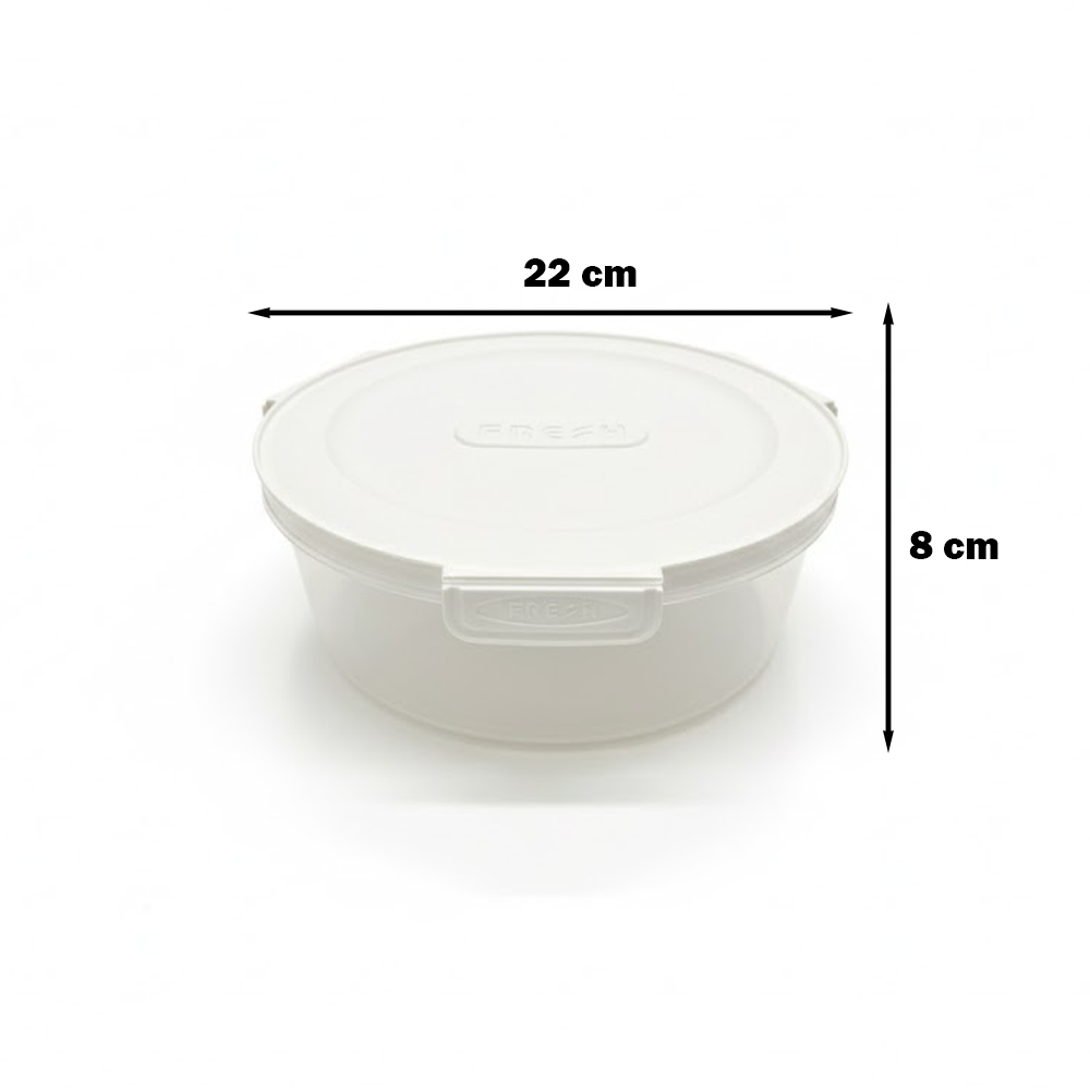 طقم علب حفظ الطعام محكمة الإغلاق 5 أحجام