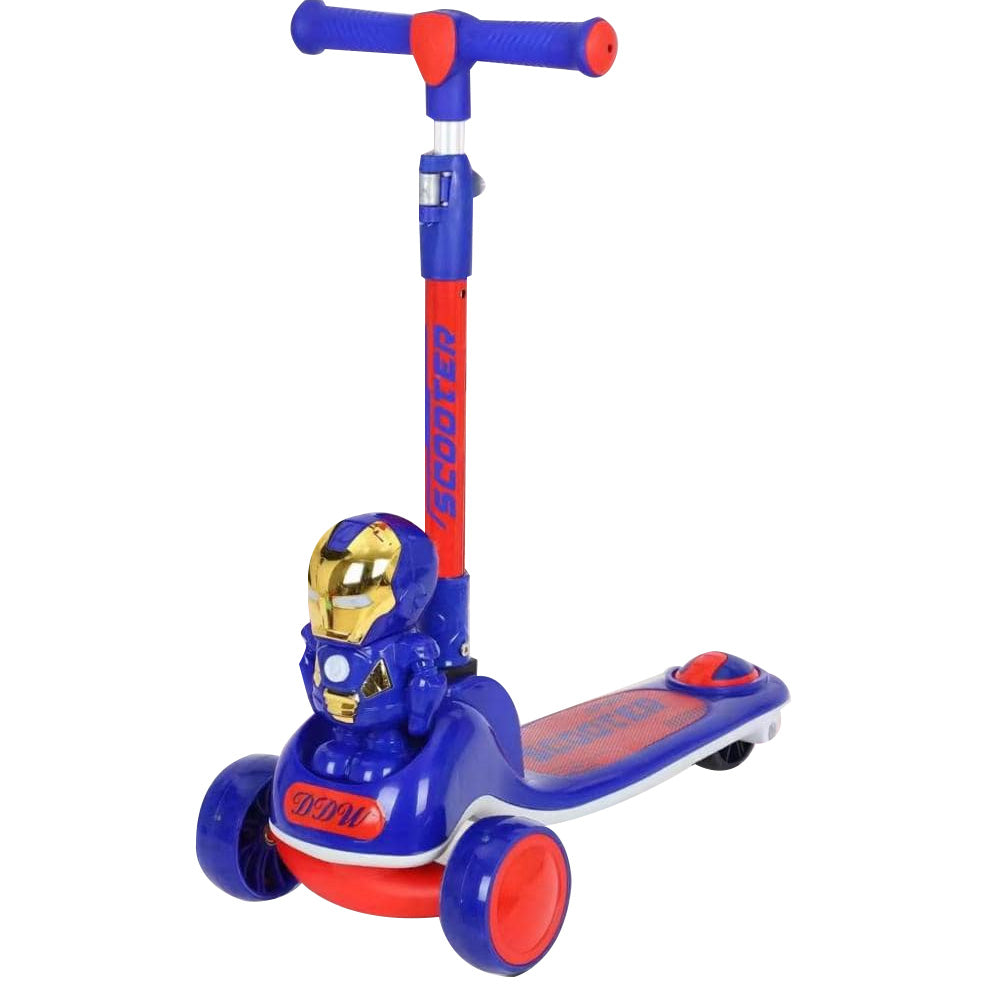 سكوتر الرجل الحديدي القابل للطي للأطفال