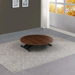 طاولة قهوة  قابلة للتعديل والتوسيع