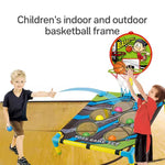 مجموعة رمي كرة السلة 2 في 1