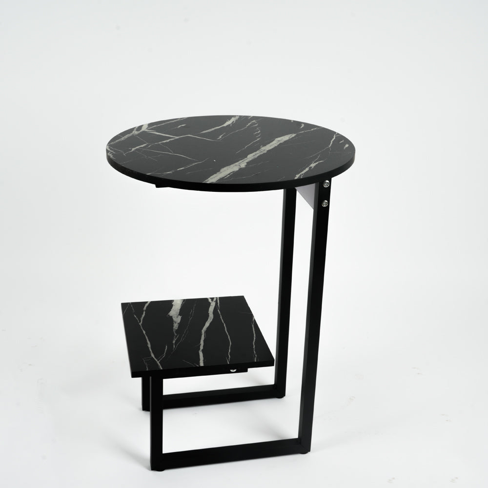 طاولة جانبية دائرية