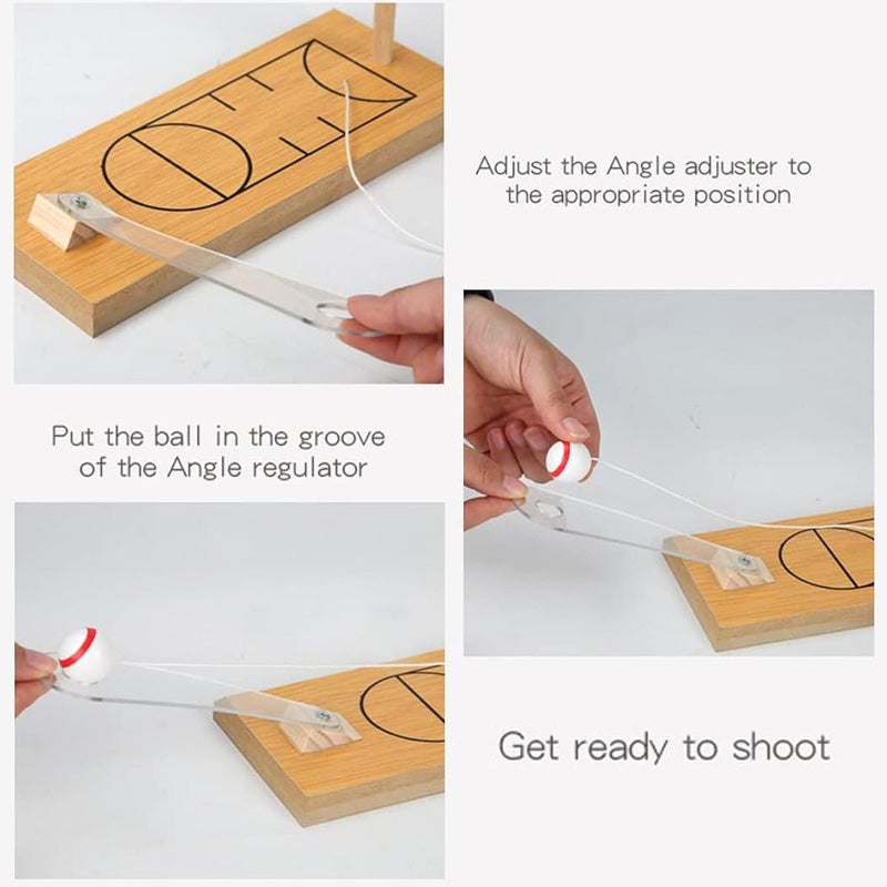 مجموعة ألعاب كرة السلة الصغيرة على الطاولة