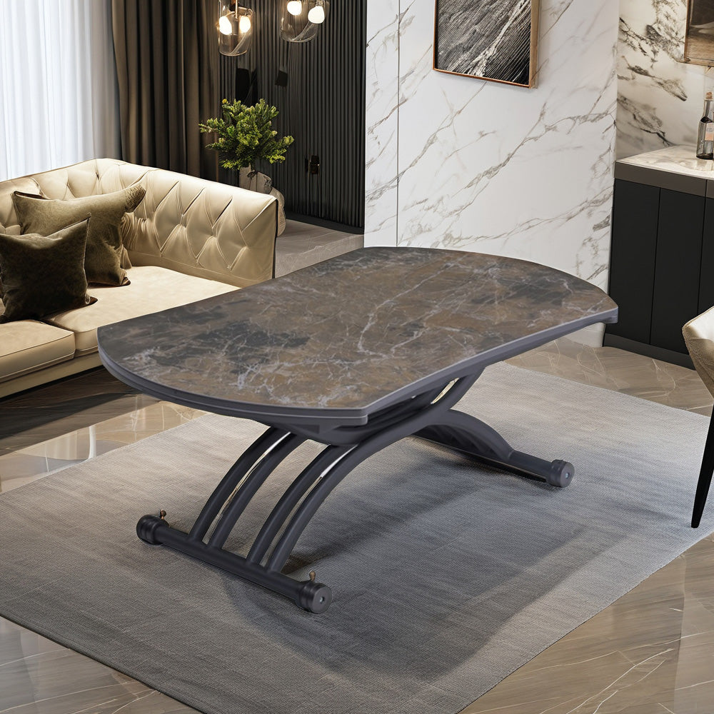 طاولة قهوة  قابلة للتعديل والتوسيع