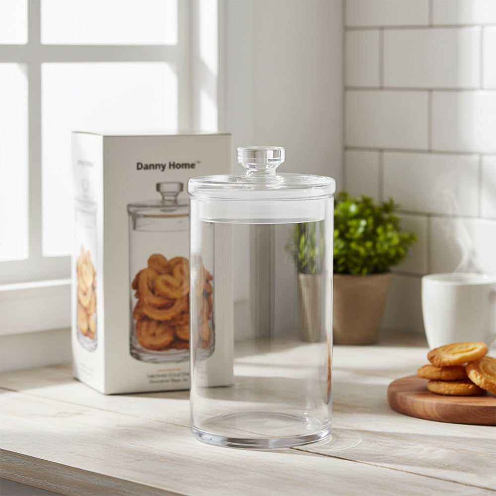 برطمان تخزين زجاجي مزخرف