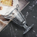 كوب آيس كريم زجاجي كلاسيكي