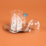 طقم استكانه وفناجين18ق نخله