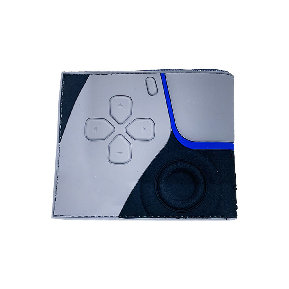 عصا تحكم بلاي ستيشن ومحفظة من جلد البولي مطبوعة بأزرار 6