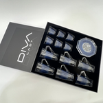 طقم استكانة وفنجان 18قطعة