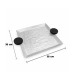 صينية تقديم مربعة-وسط