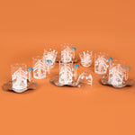 طقم استكانه وفناجين18ق نخله