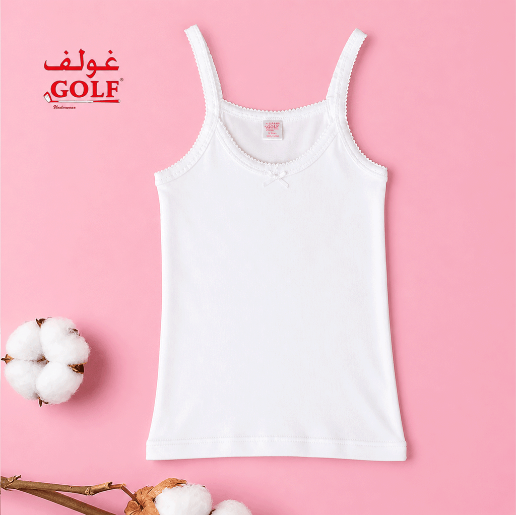 فانلة بناتي علاق رفيع / 1قطعة
