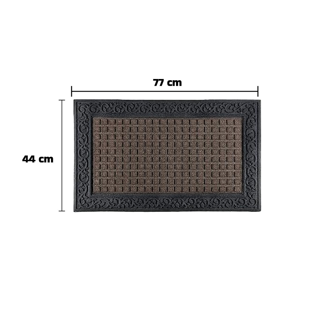 سجادة باب كلاسيكية صلبة - 77*44