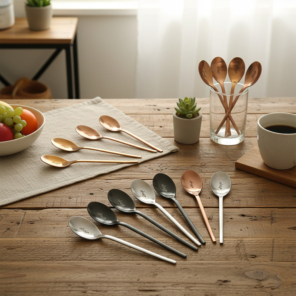 طقم ملاعق صغيرة 6 قطع