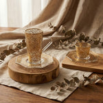 طقم استكانة وفنجان 18قطعة