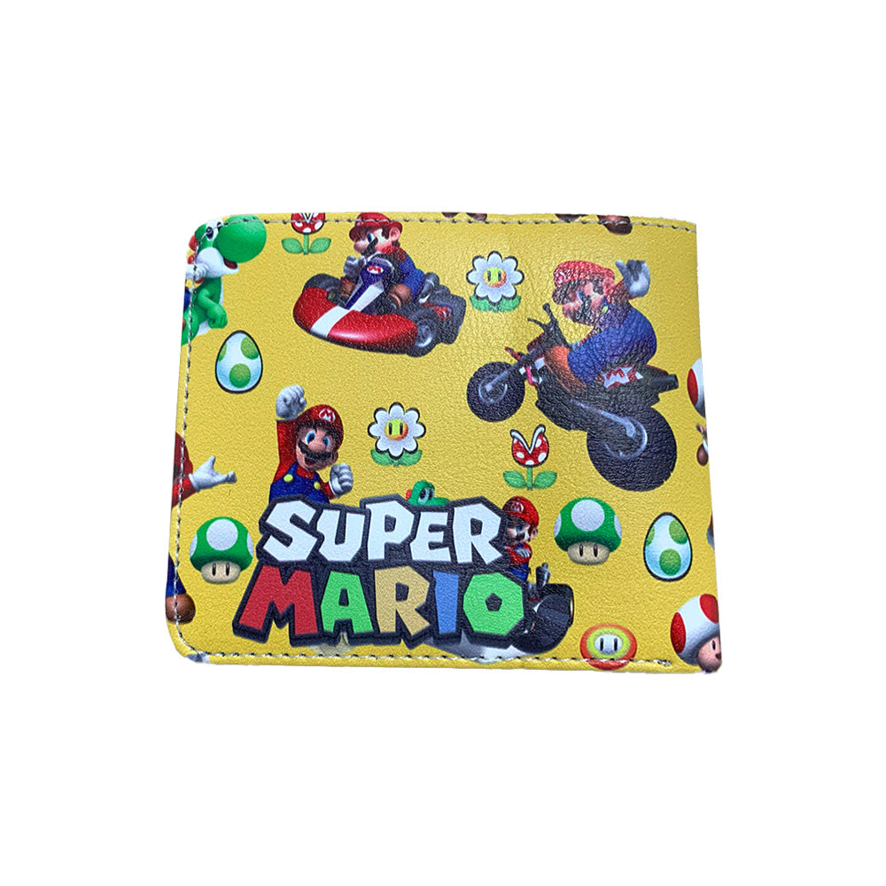 محفظة من جلد البولي يوريثان بطبعة سوبر ماريو كارت 30