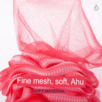 ليفة استحمام شبكية ملونة