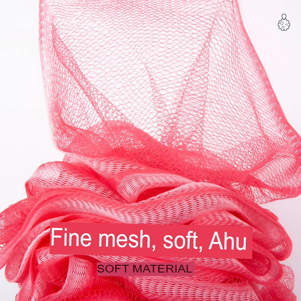 ليفة استحمام شبكية ملونة