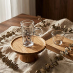 طقم استكانة وفنجان 18 قطعة