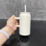 كوب حراري ستانلس بيد مع غطاء