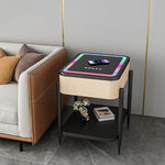 طاولة ذكية مضيئة مع مكبر صوت