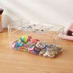 صندوق منظم شفاف متعدد الأغراض