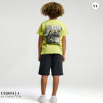 طقم ولادى شورت