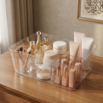 منظم مكياج أكريليك شفاف