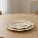 طقم أطباق مائدة فاخر 24 قطعة