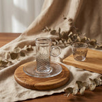 طقم استكانة وفنجان 18 قطعة