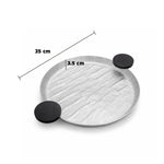 صينية تقديم مستديرة- وسط